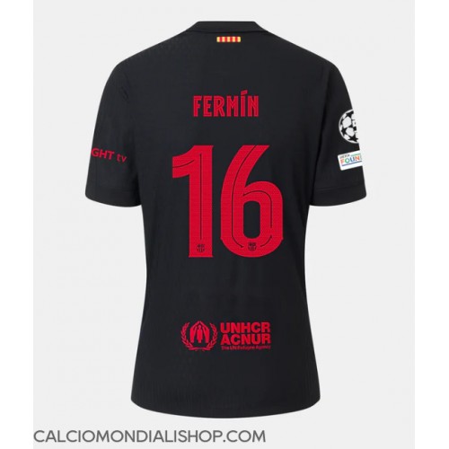 Maglie da calcio Barcelona Fermin Lopez #16 Seconda Maglia 2024-25 Manica Corta